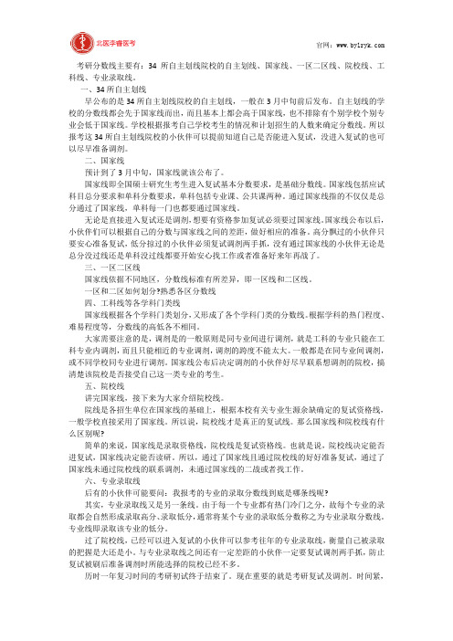 北医李睿医考：2017考研复试指南全面剖析分数线的相关问题