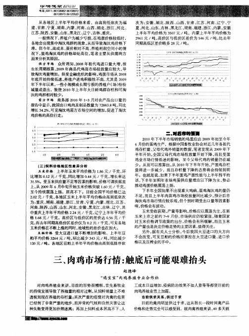 肉鸡市场行情：触底后可能艰难抬头