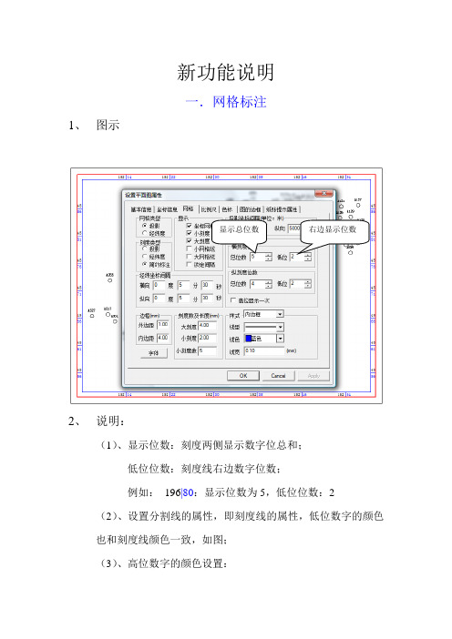 新功能说明(石文软件)