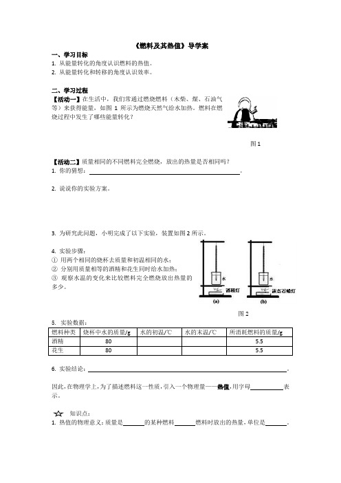 《燃料及其热值》