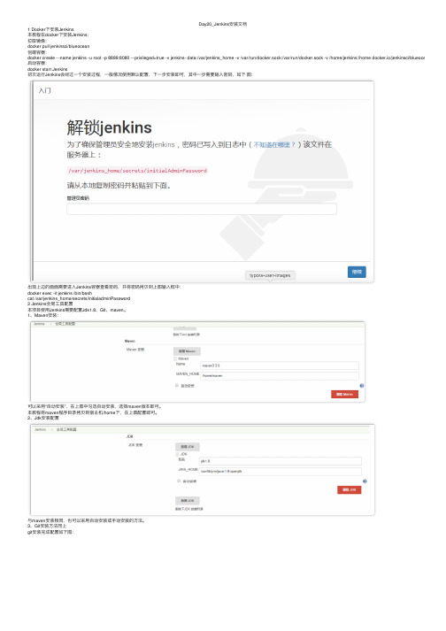 Day20_Jenkins安装文档