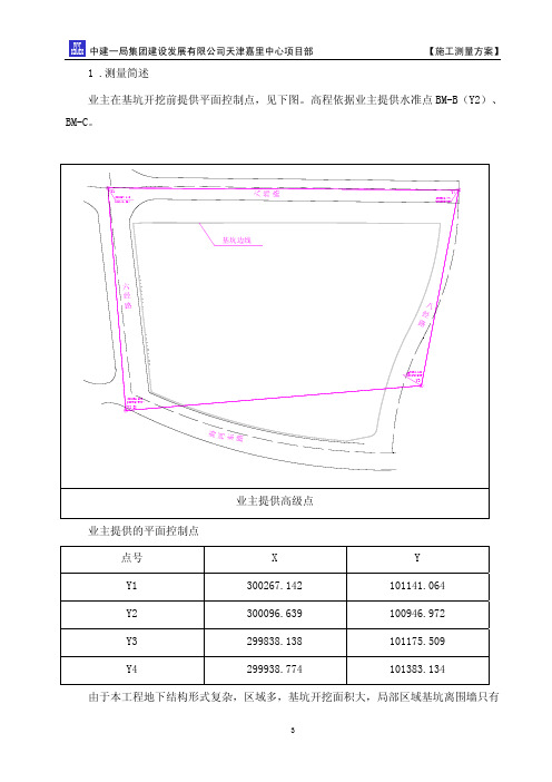 施工测量方案