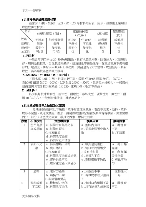 连接器知识培训汇编