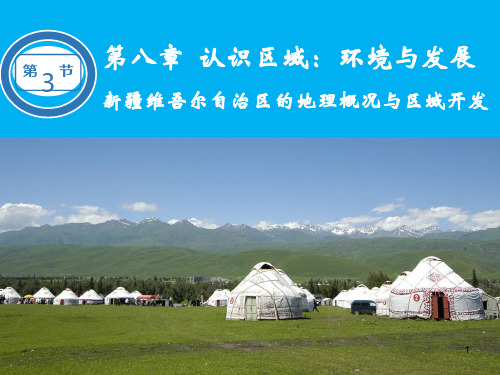 八年级地理下册 8.3 新疆维吾尔自治区的地理概况与区域开发课件 湘教版