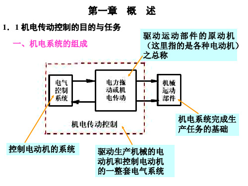 机电传动控制概述资料