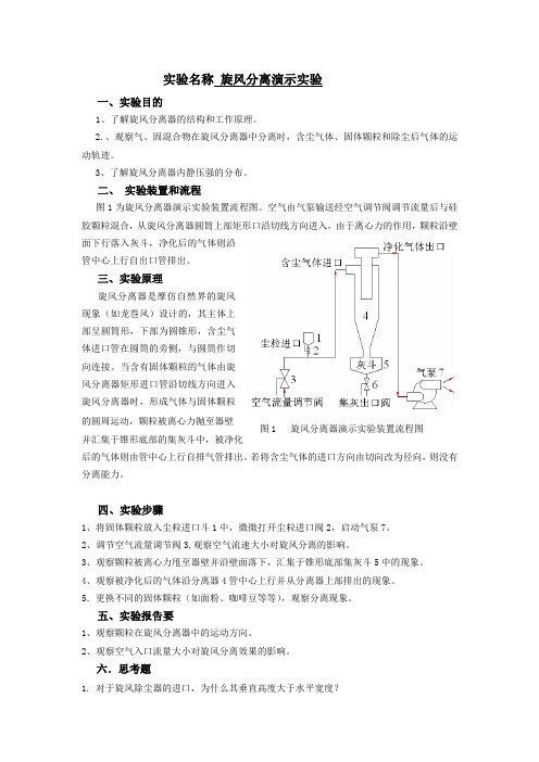 6 旋风分离