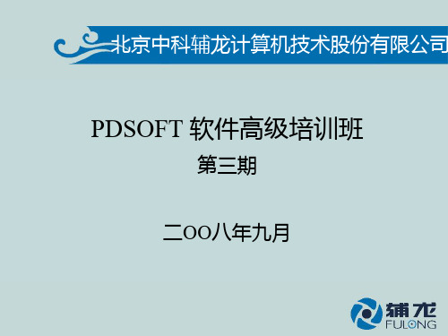 PDSOFT高级培训材料