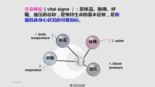 生命体征课件PPT课件