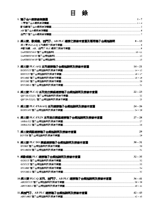 QD75P-J2S(N)端子台配线图