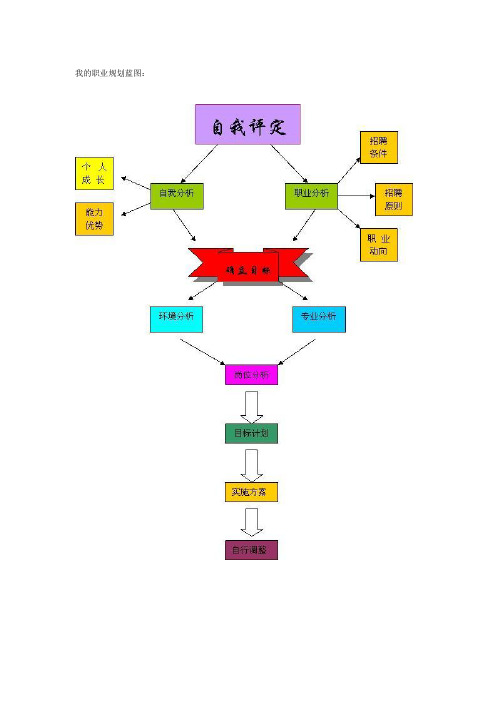 我的职业规划蓝图