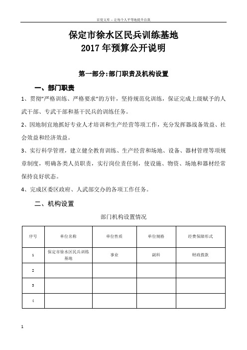 保定市徐水区兵训练基地