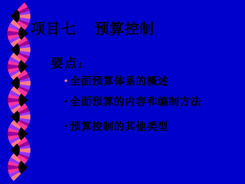 管理会计实务_07全面预算