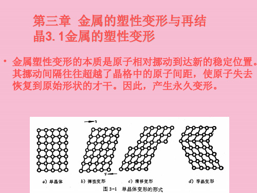 机械工程材料第三章ppt课件