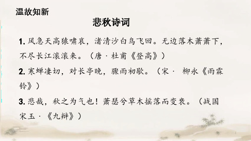 高一语文新教材同步备课(统编版必修上册)课件 14.1 故都的秋 (共27张PPT)