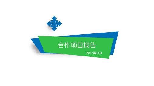 项目合作方案汇报PPT模板