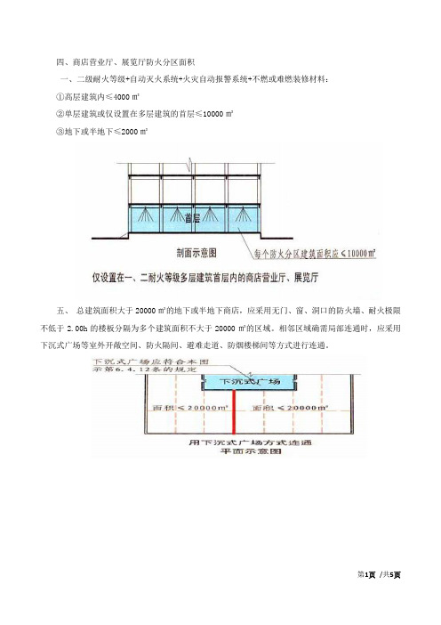 2018年一级消防工程师《消防安全技术实务》精讲讲义 第二篇第五章防火防烟分区与分隔(三)