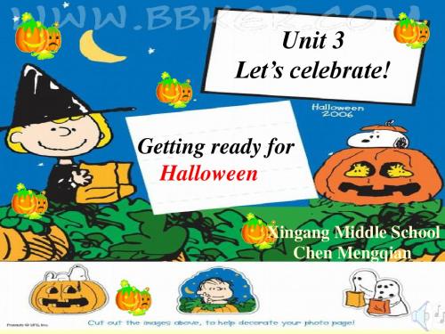 牛津英语Unit3 Let' celebrate Reading