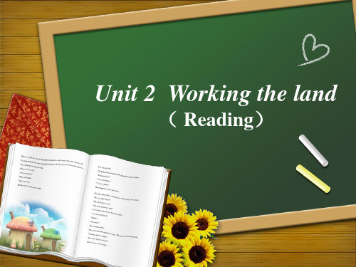 Unit-2-Working-the-land--Reading(完整版)