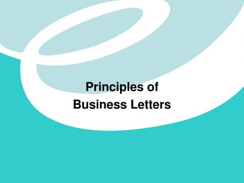 unit 2 principles of business letters(1)