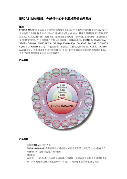 ERDAS IMAGINE：全球领先的专业遥感图像处理系统