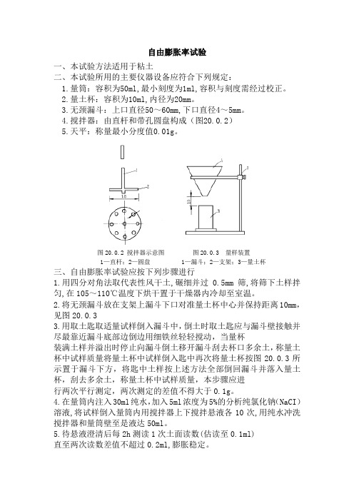 (完整版)自由膨胀率