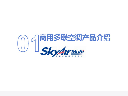 大金空调SkyAirMulti产品介绍