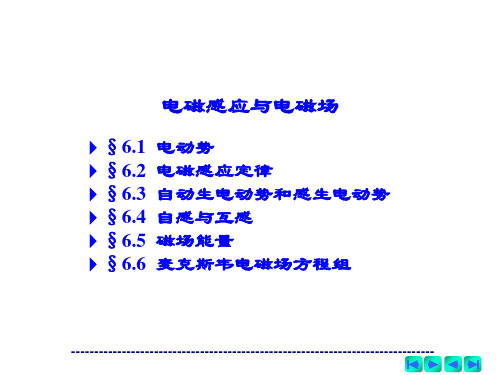 大学物理课件-变化的电磁场