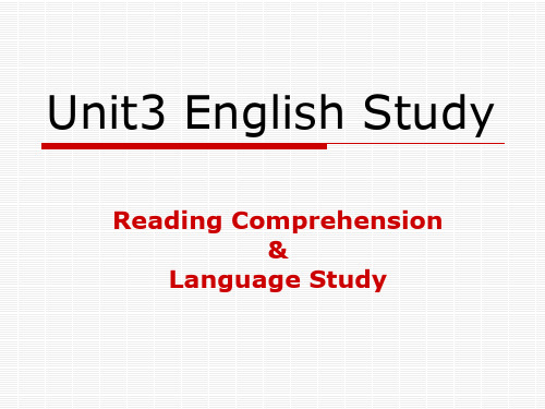 Unit 3 Learning-english(1) --2022学年高一下学期中职语文版基础模块下