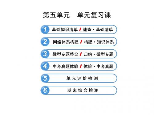 单元复习课五人民解放战争的胜利(北师大版八年级上)(共44张PPT)