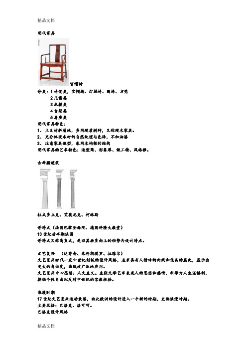 工业设计史考点(精华图文版)教学文稿