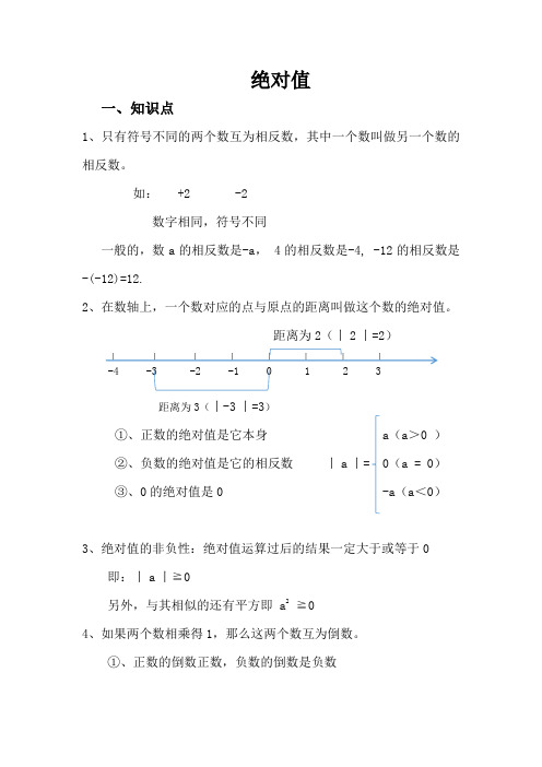 绝对值专项提升