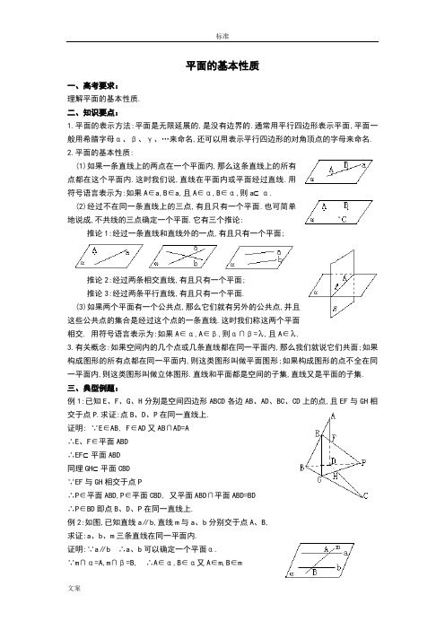 职高数学——立体几何