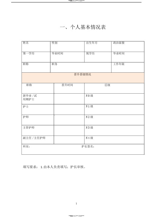 心内科护士核心能力培训手册