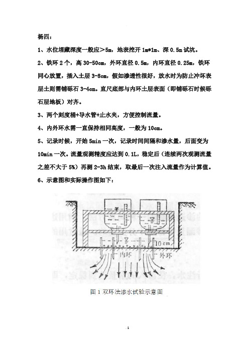 双环渗水试验详细步骤配图