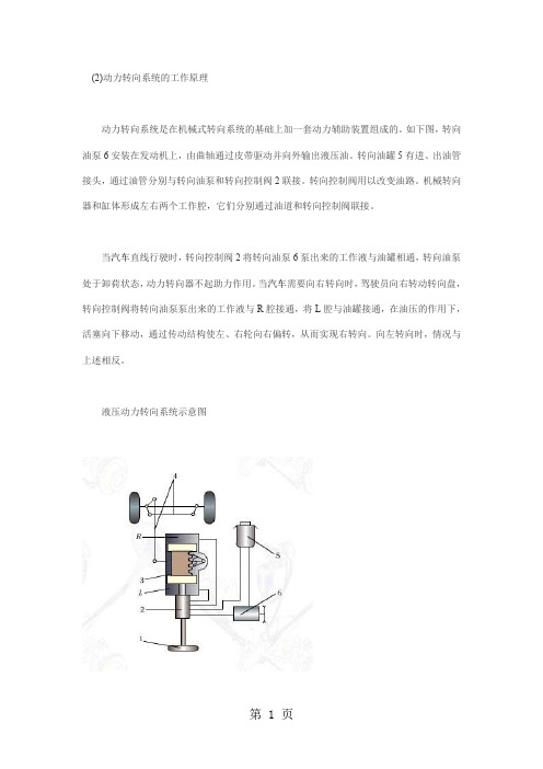 动力转向系统的工作原理-12页文档资料