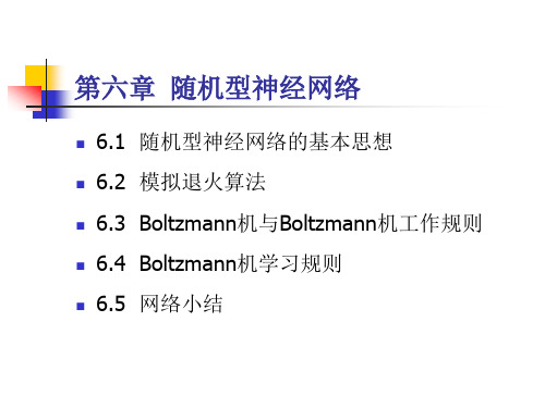 人工神经网络基础_ANN课件 第六章