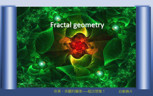 分形几何学(美得令人心颤)
