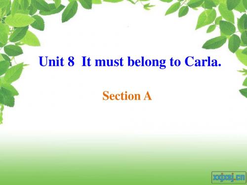 Unit8._It_must_belong_to_Carla.