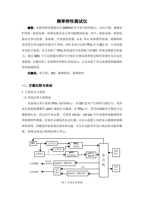 频率特性测试仪