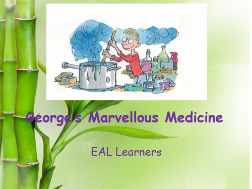 George's Marvellous Medicine EAL Book