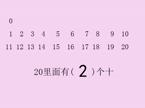 100以内数的认识复习ppt课件