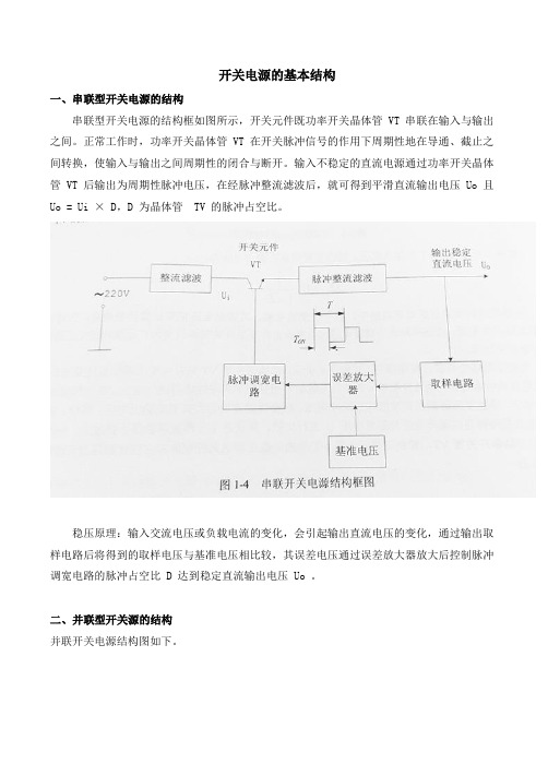 开关电源的基本结构