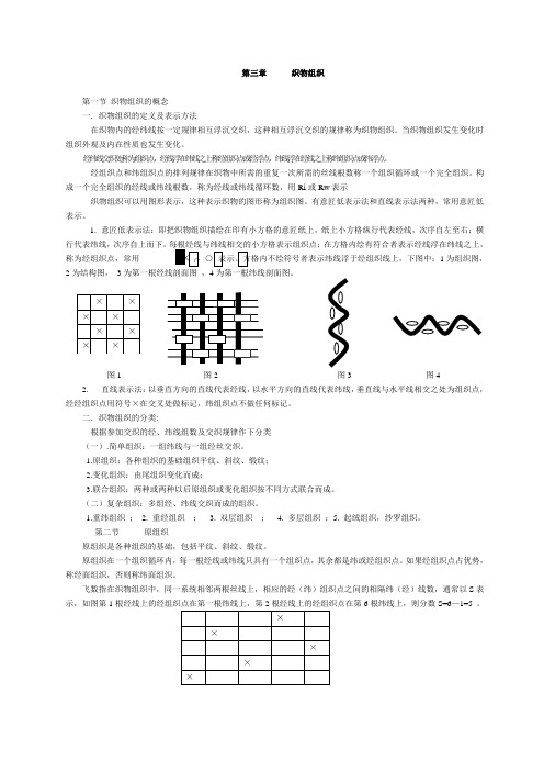 第三章 织物组织