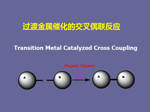 Heck反应及金属催化偶联反应课件