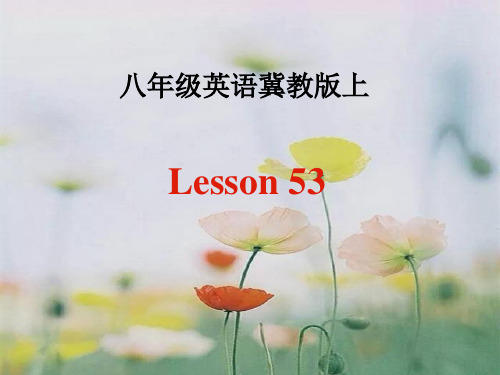 冀教版enjoy your hobbyPPT精品课件