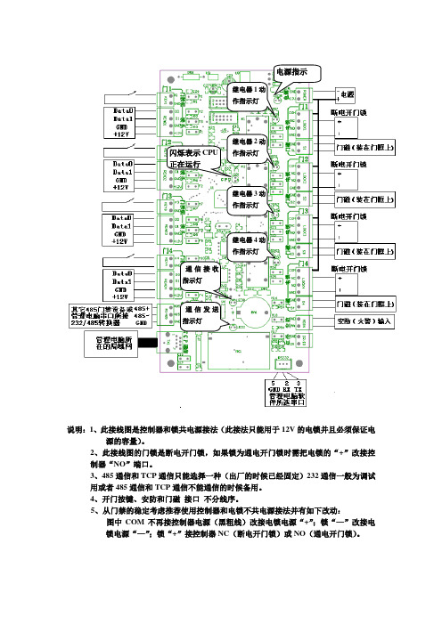 四门门禁接线图