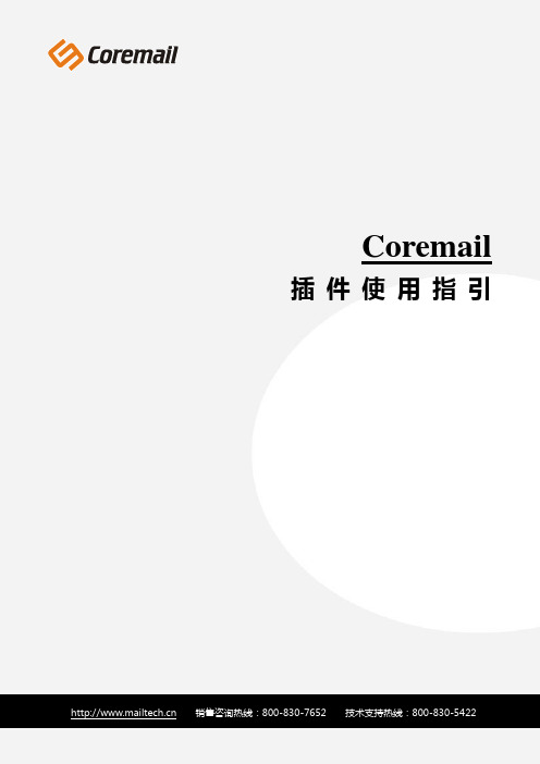 Coremail 插件使用指引