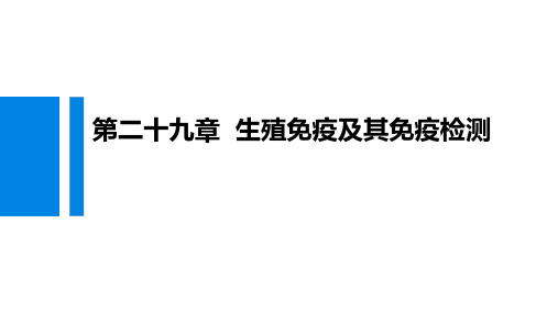 28生殖免疫及其免疫检测