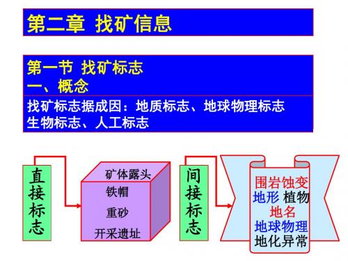 第2-3章 找矿标志