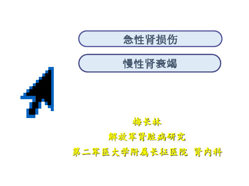 AKI的最新诊断标准